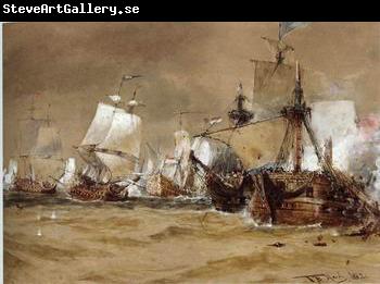 unknow artist Seascape, boats, ships and warships. 69